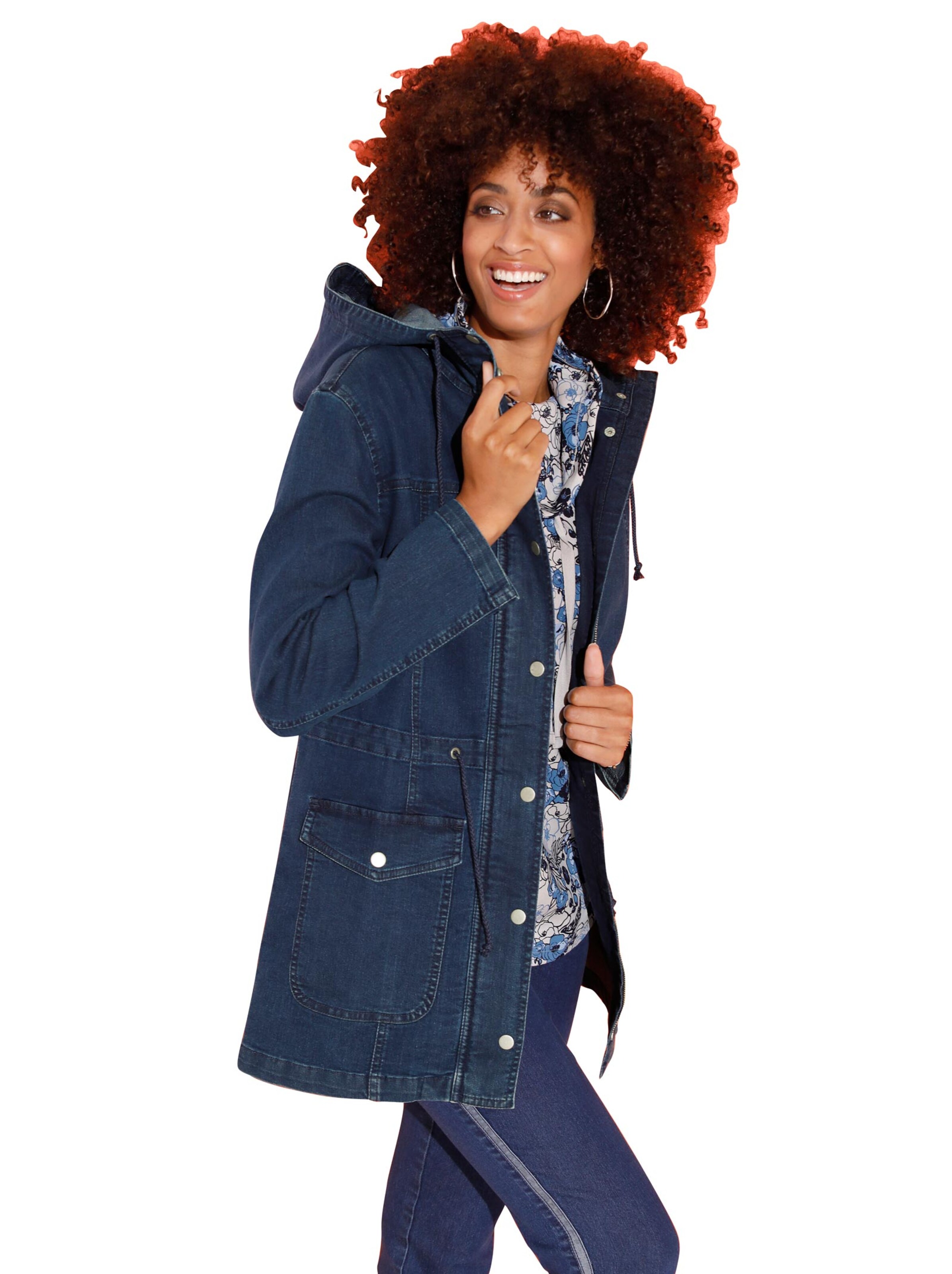 Jacke - blue-stone-washed