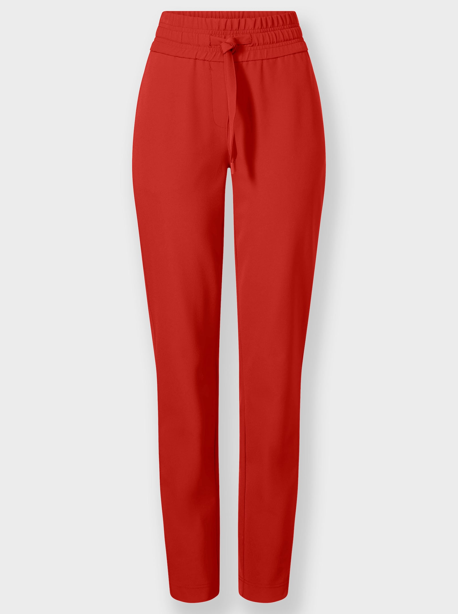 heine Hosenanzug mit breitem Rundum-Dehnbund - rot
