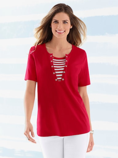 Shirt met korte mouwen - rood