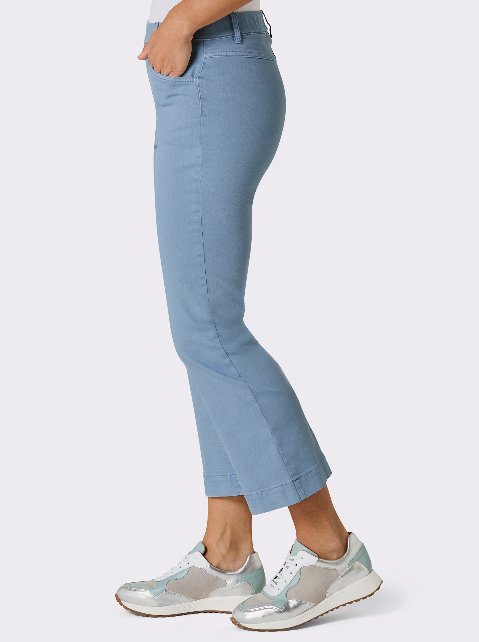 Ascari Schlupfjeans in 7/8-Länge - bleu