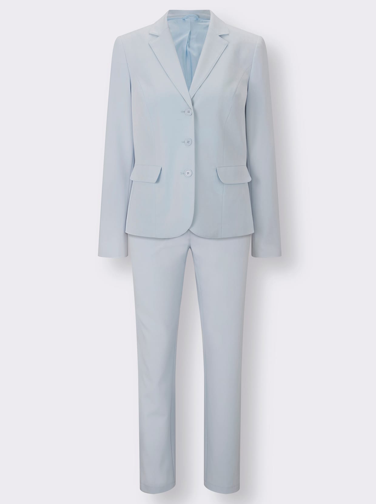 heine Tailleur pantalon - bleu clair