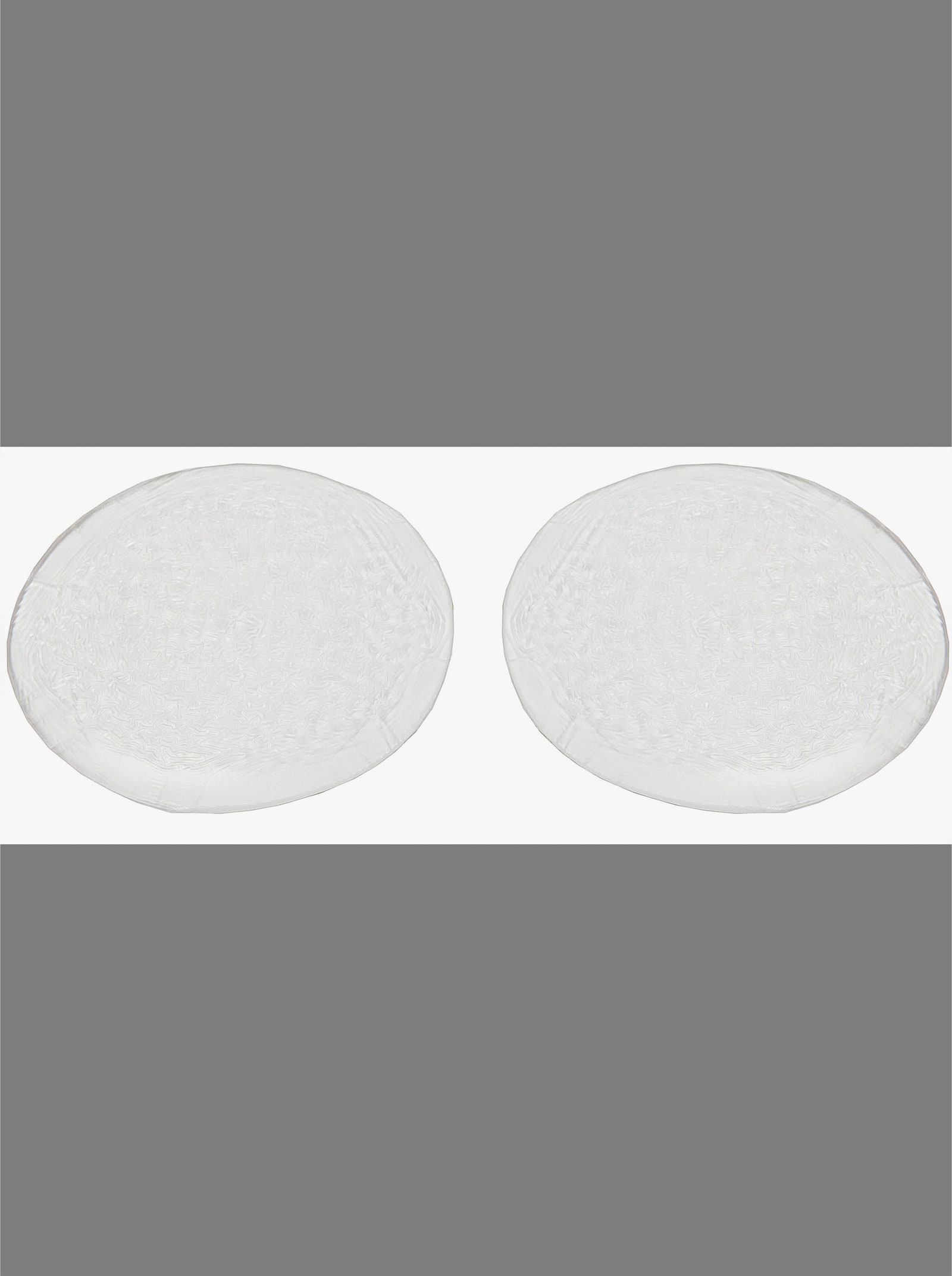 Silikon-BH-Einlagen - transparent