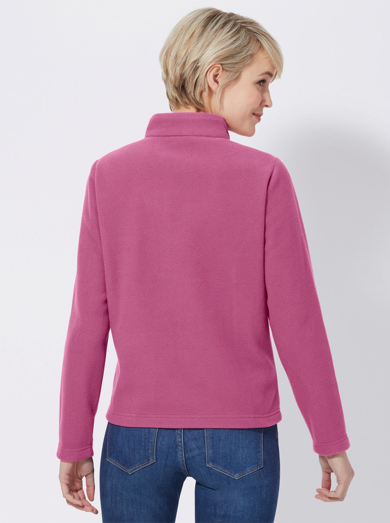 Fleeceshirt mit Antipilling-Ausrüstung - cyclam