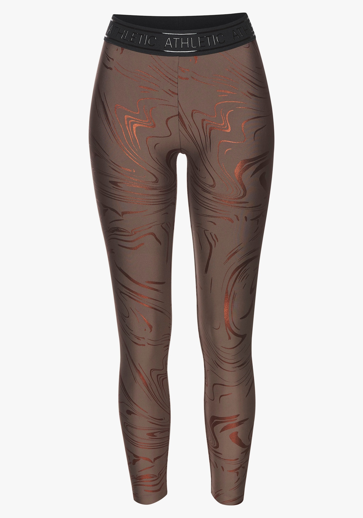 LASCANA ACTIVE Funktionsleggings - braun, kupfer