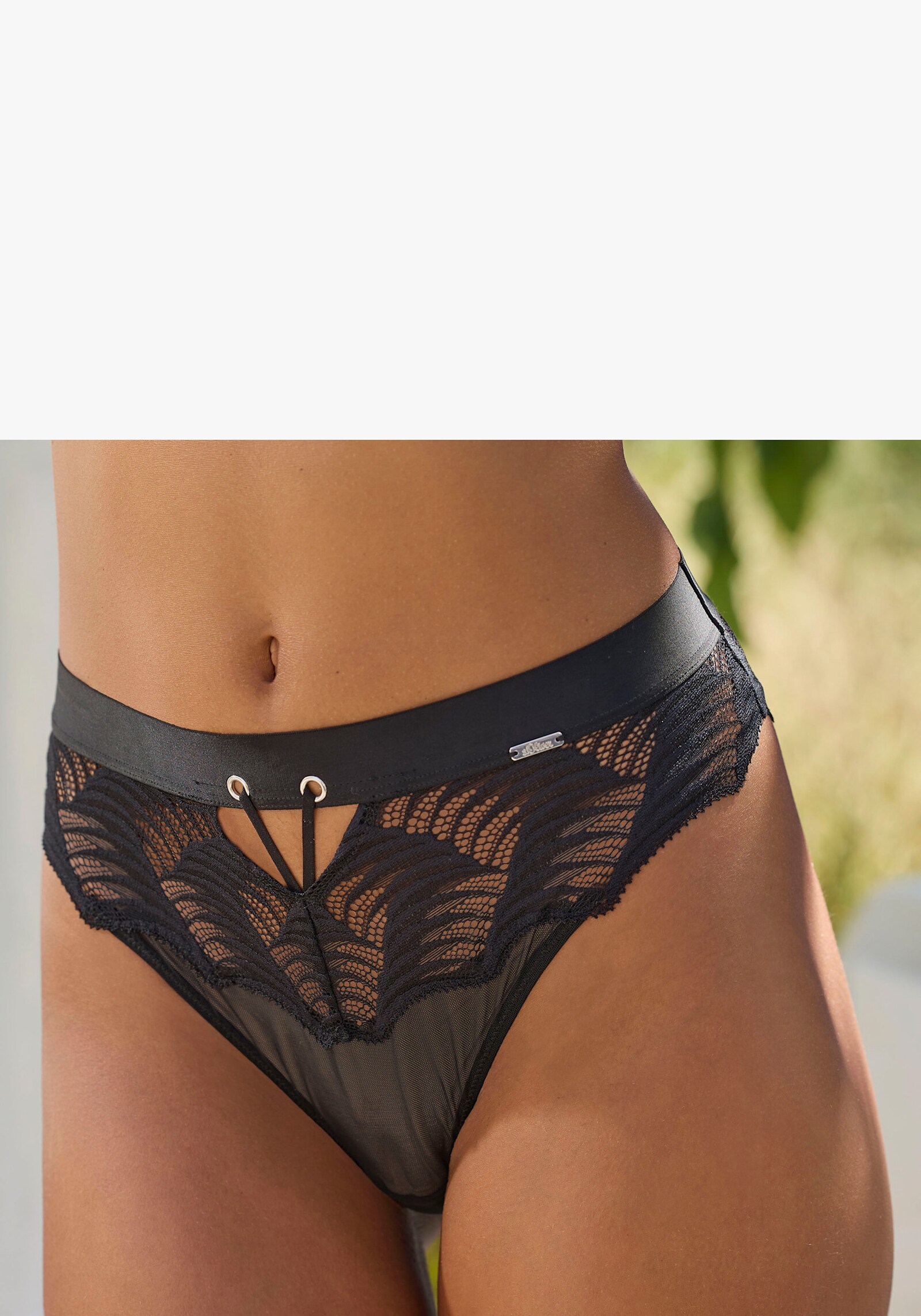 LASCANA String - zwart