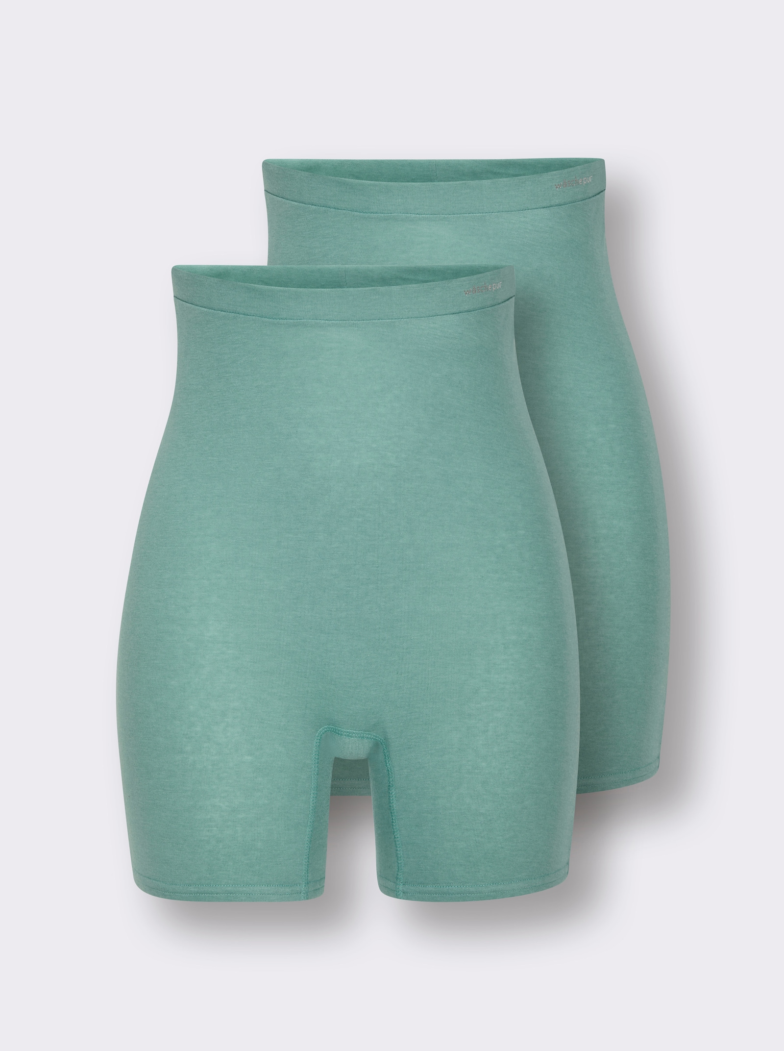 wäschepur Lange panty - salie gemêleerd