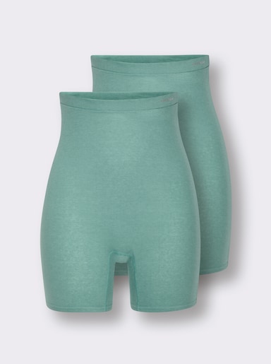 wäschepur Longpanty - salbei-meliert