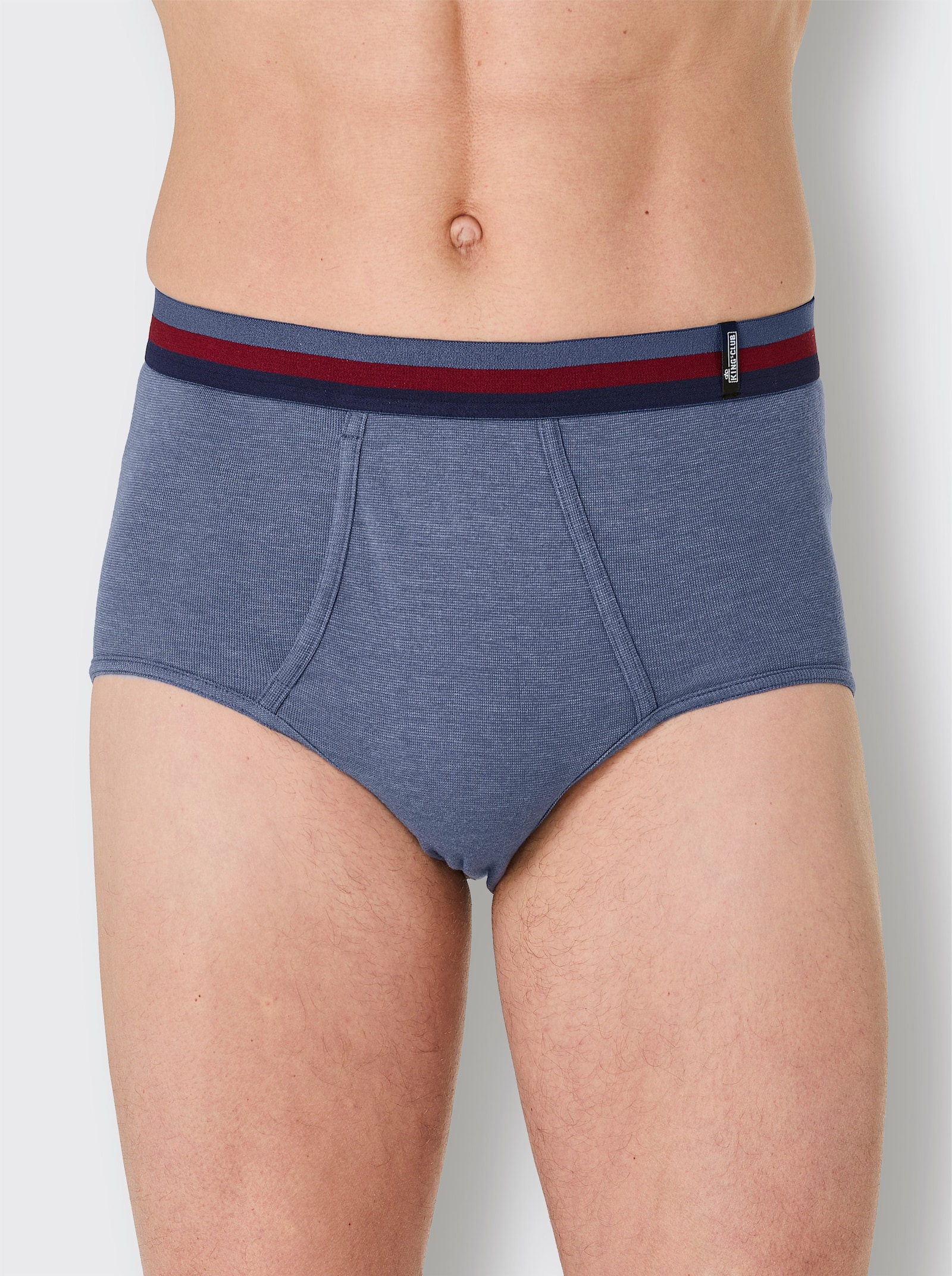 KINGsCLUB Slipy - kouřová modrá