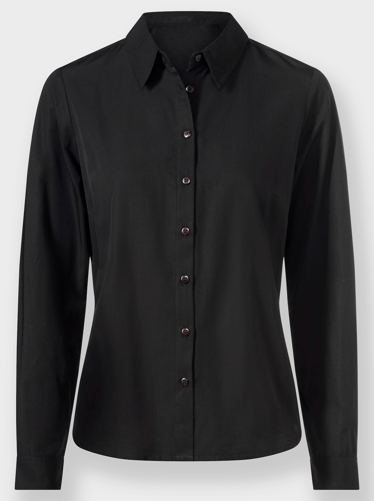 Blouse met lange mouwen - zwart