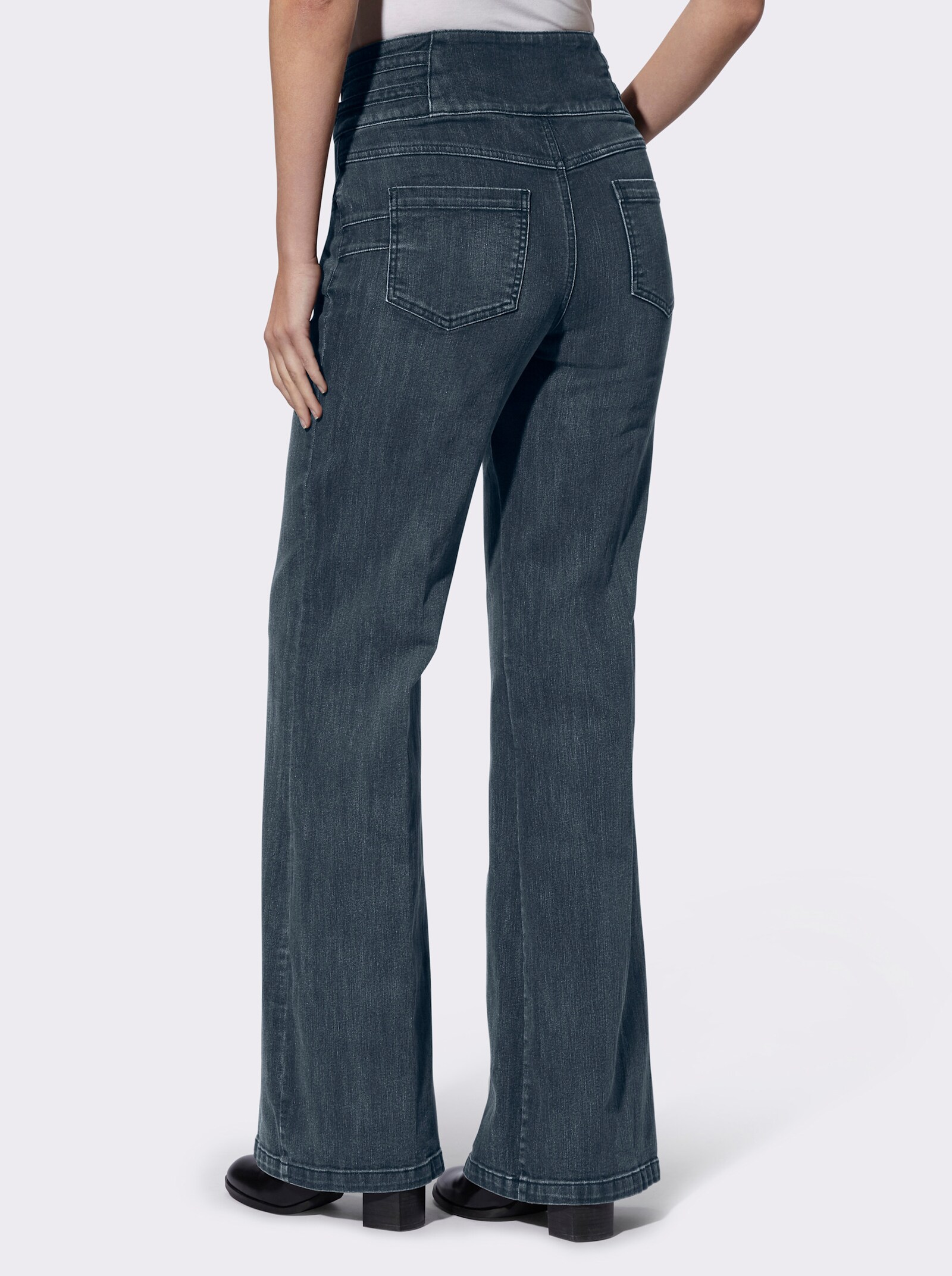 heine Jean bootcut - bleu foncé