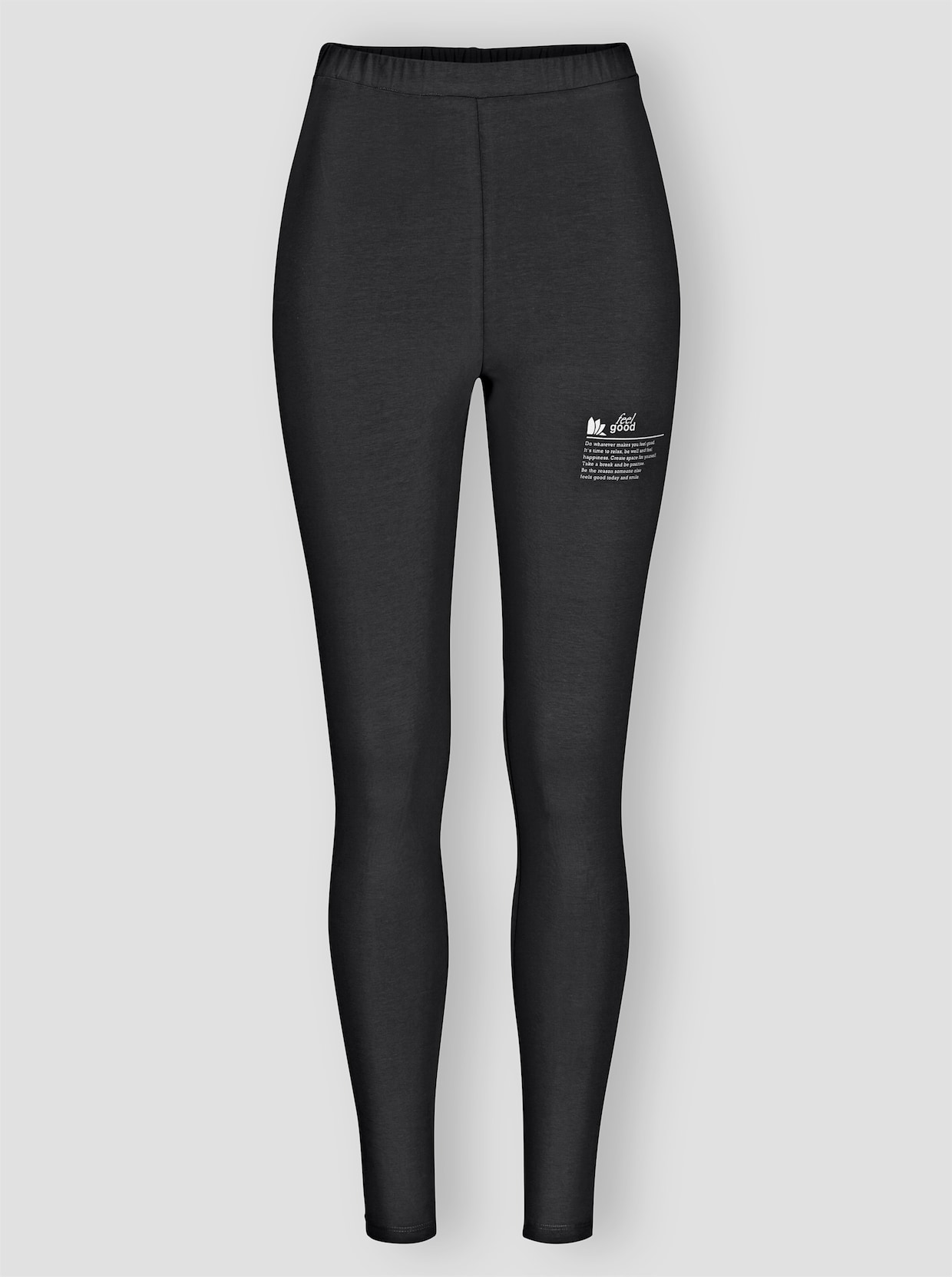 feel good Leggings - schwarz