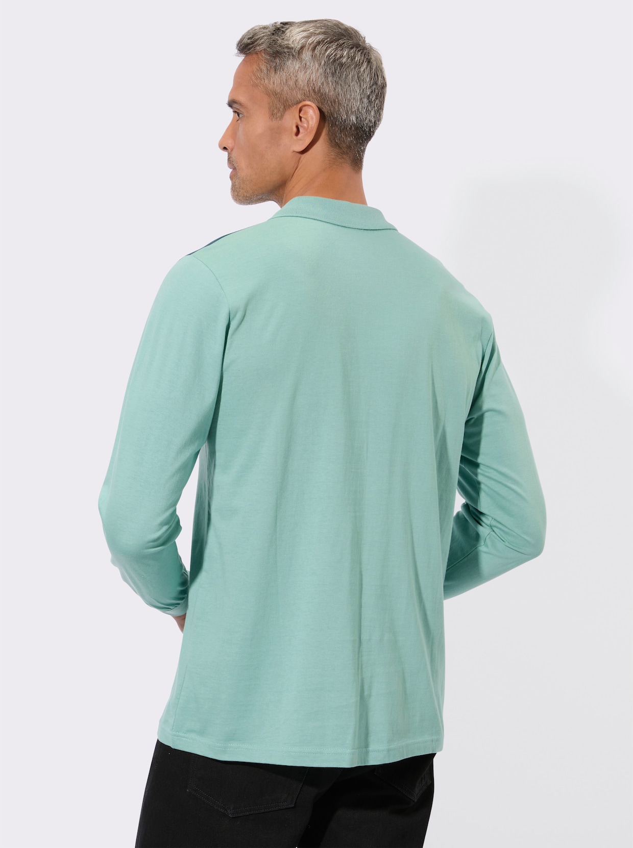 Pikétröja - salvia-petrol