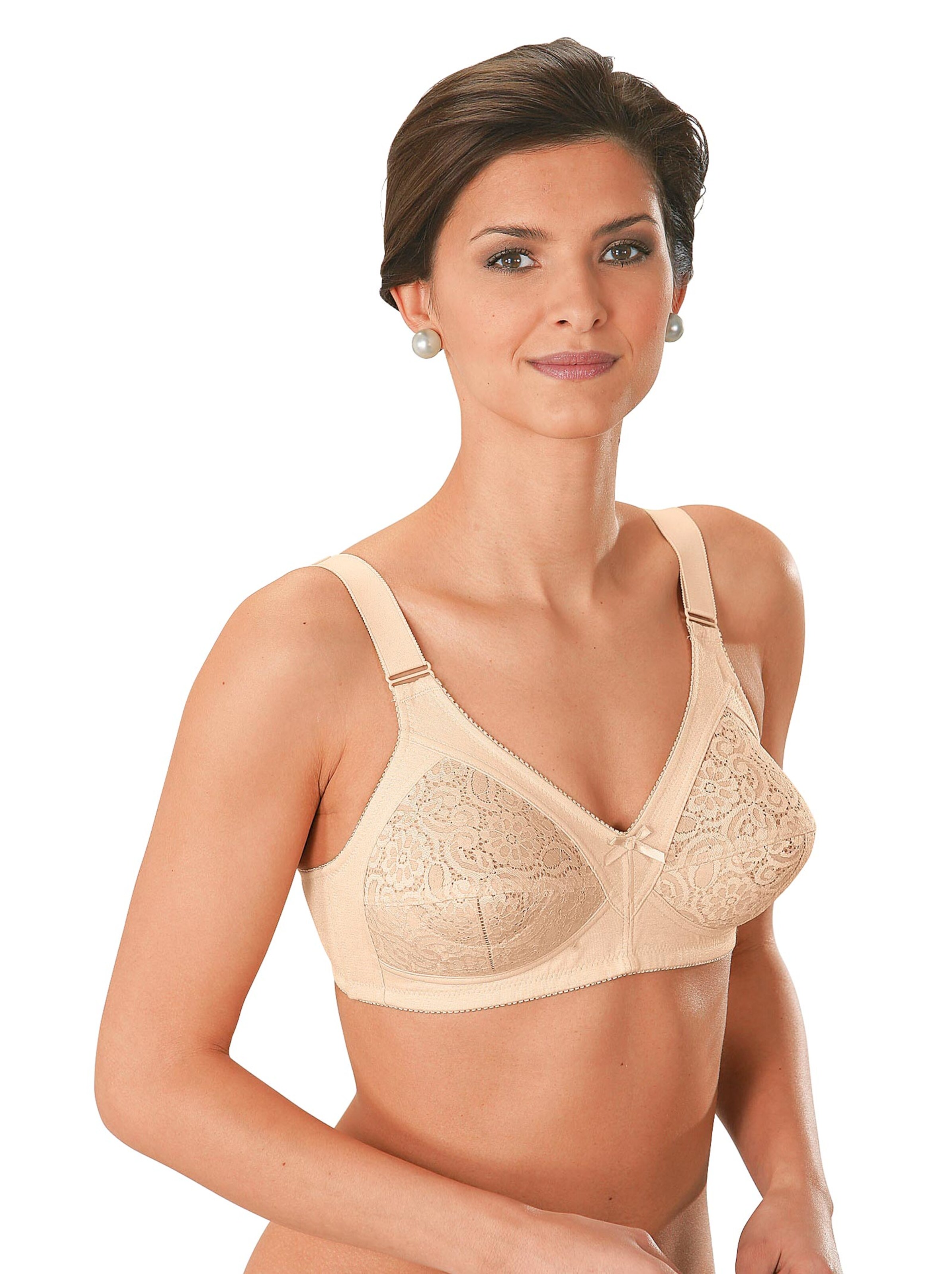 BH ohne Bügel - puder