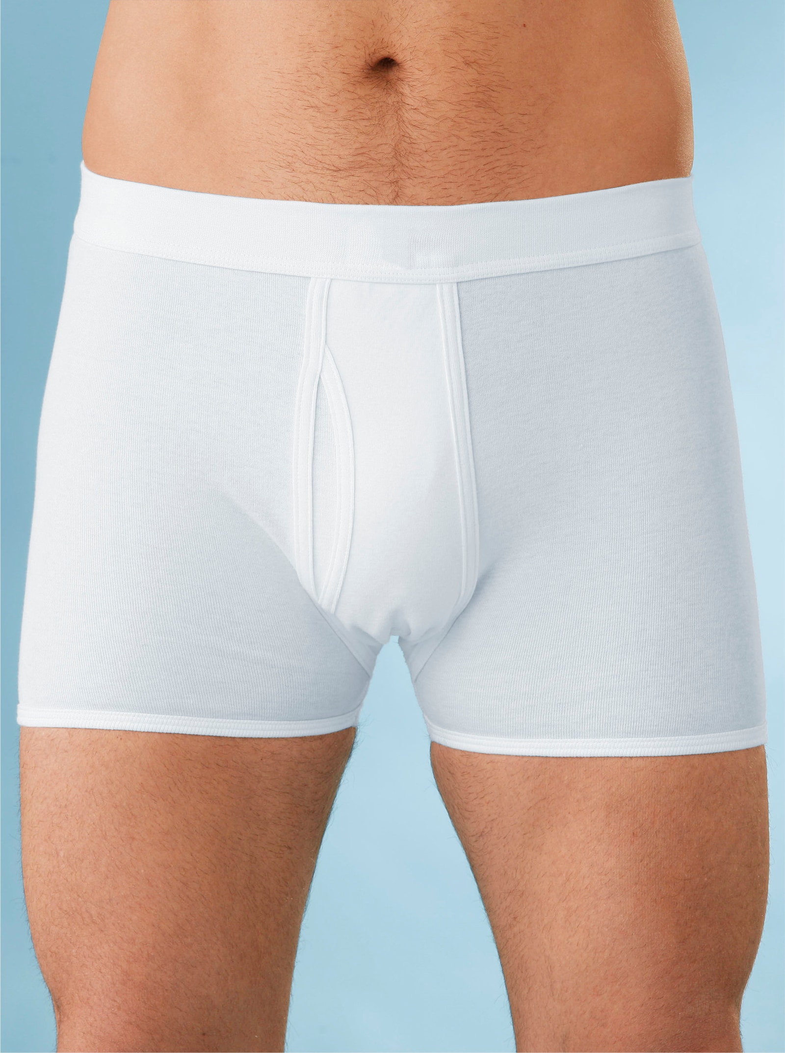 KINGsCLUB Boxerky - bílá