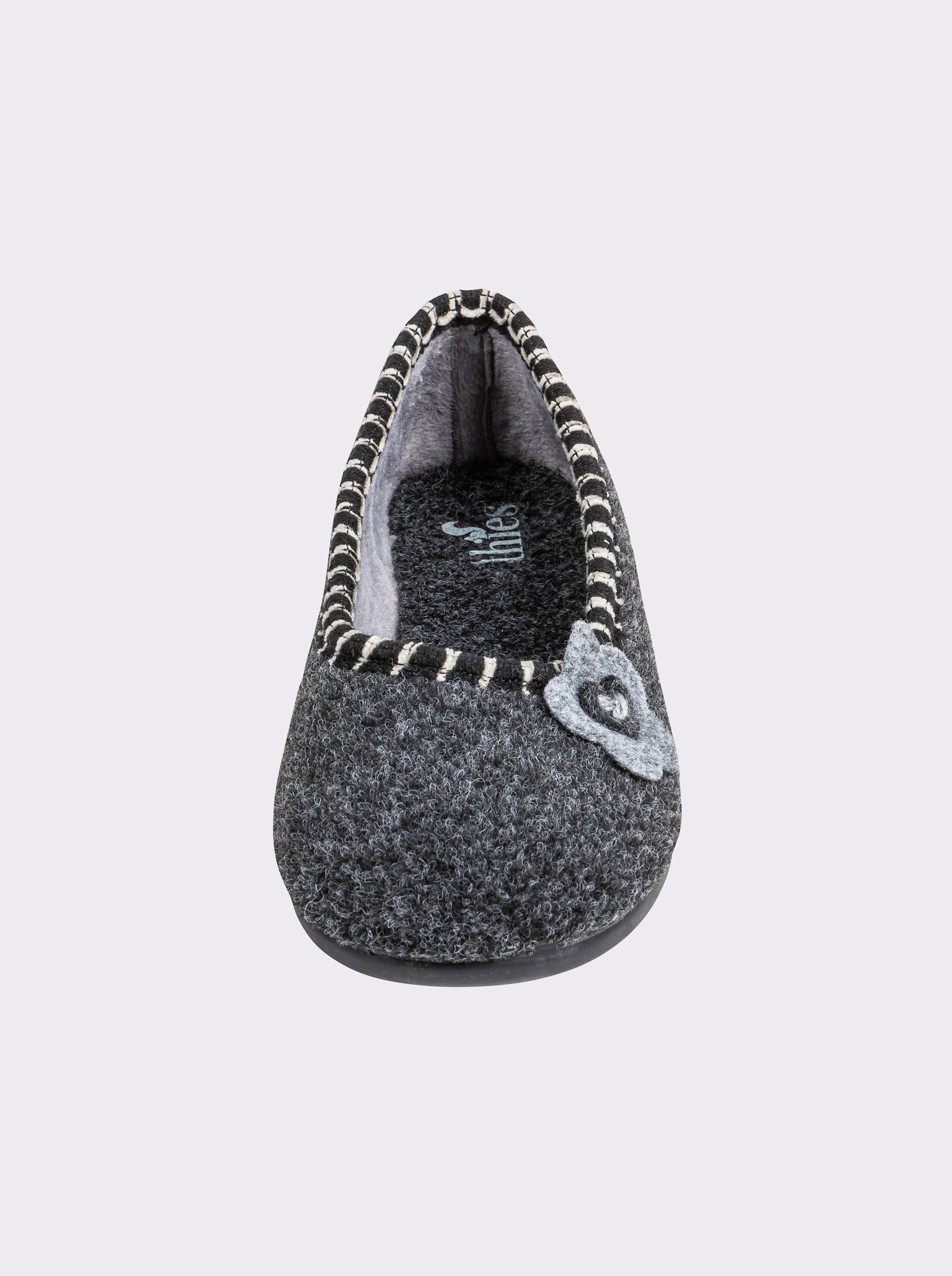 Thies Hausschuh - grau
