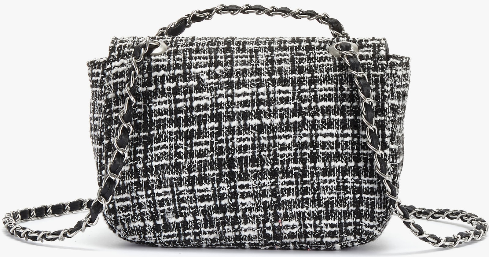 Vivance Handtasche - schwarz / weiß