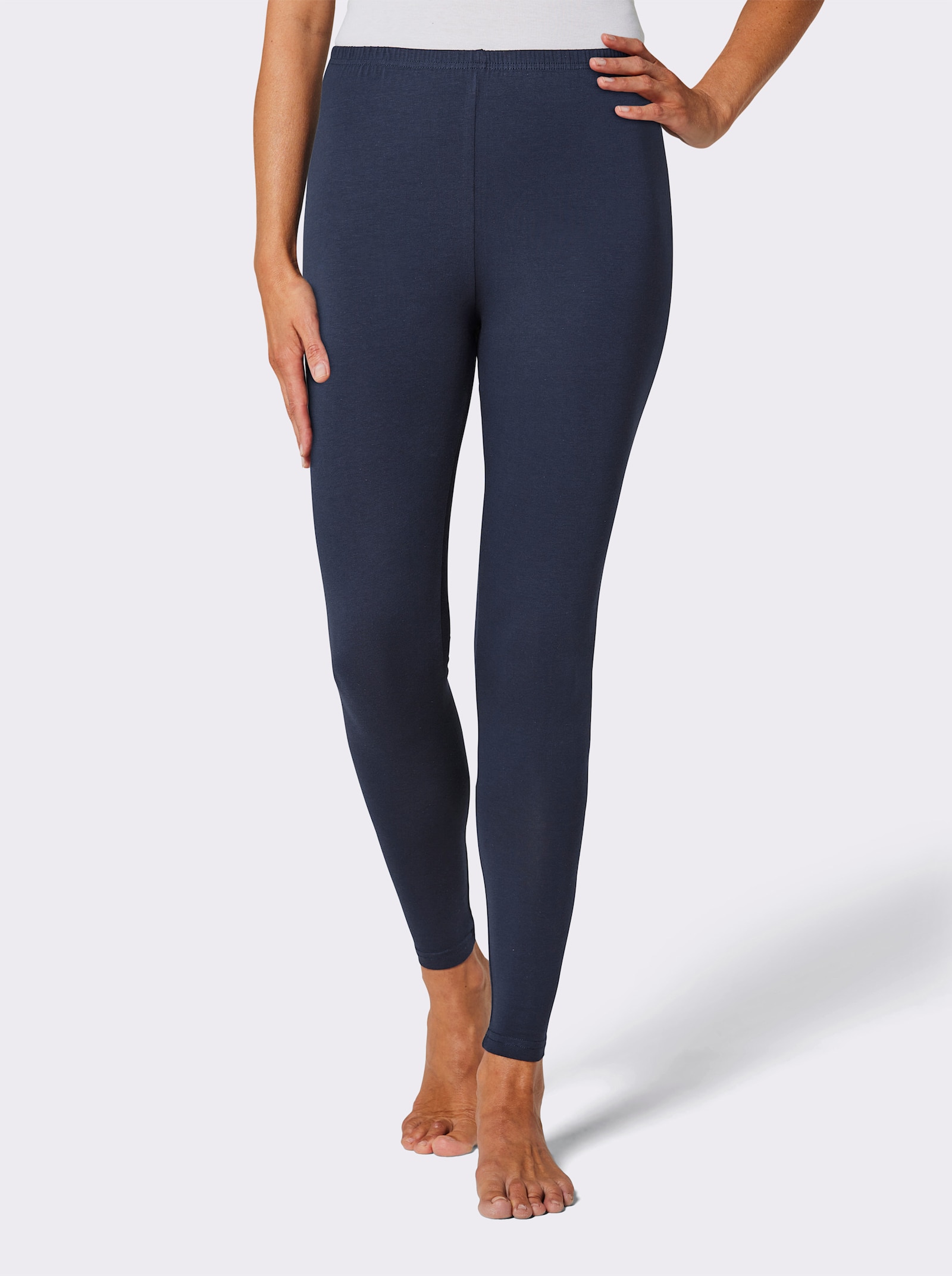 Leggings mit Dehnbund - marine