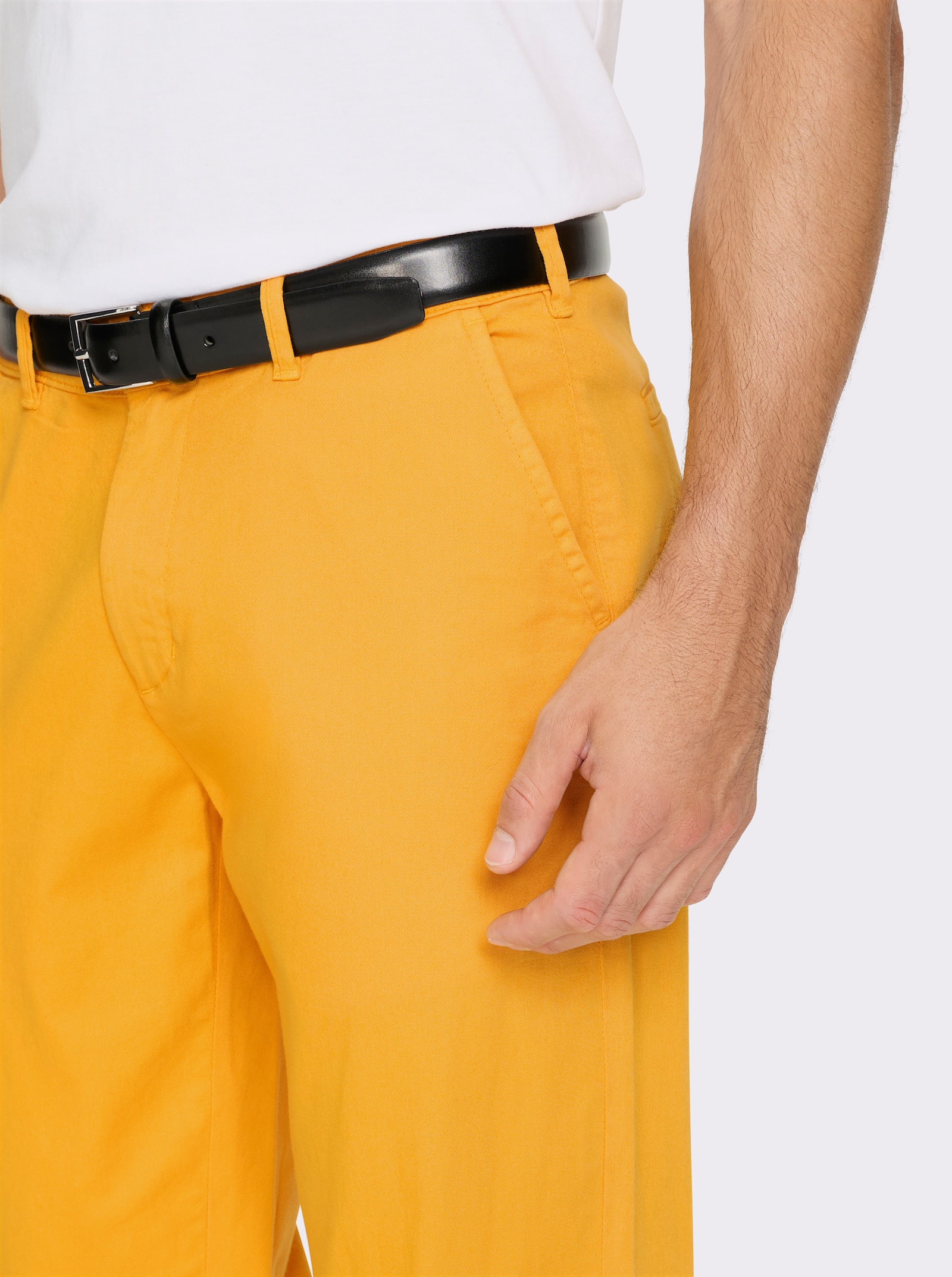 Catamaran Chinohose mit 2 eingearbeiteten Gesässtaschen - ocker