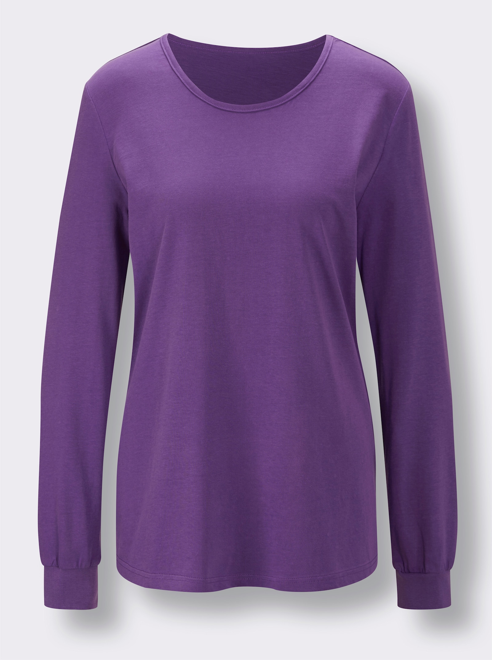 wäschepur Schlafanzüge mit Millefleursprint - rosé-lila-bedruckt + lila