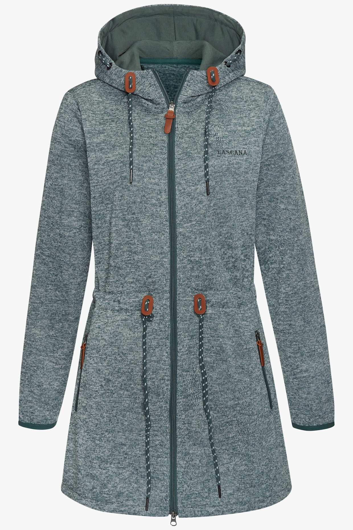 LASCANA Fleecejacke - petrol