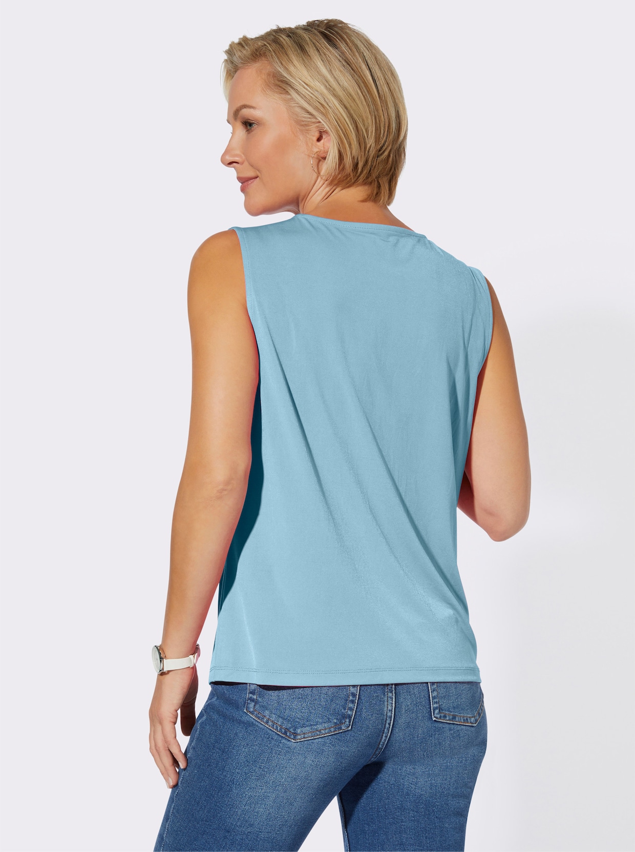 Shirttop - aqua