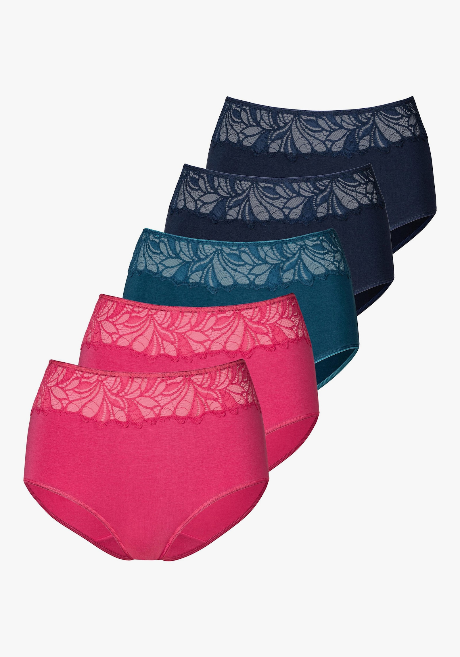Vivance Taillenslip - pink, navy, petrol
