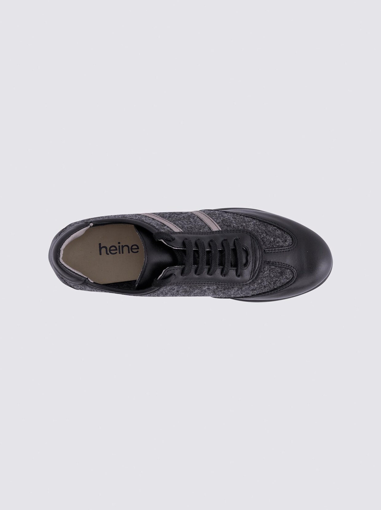 heine Sneaker - anthra-schwarz