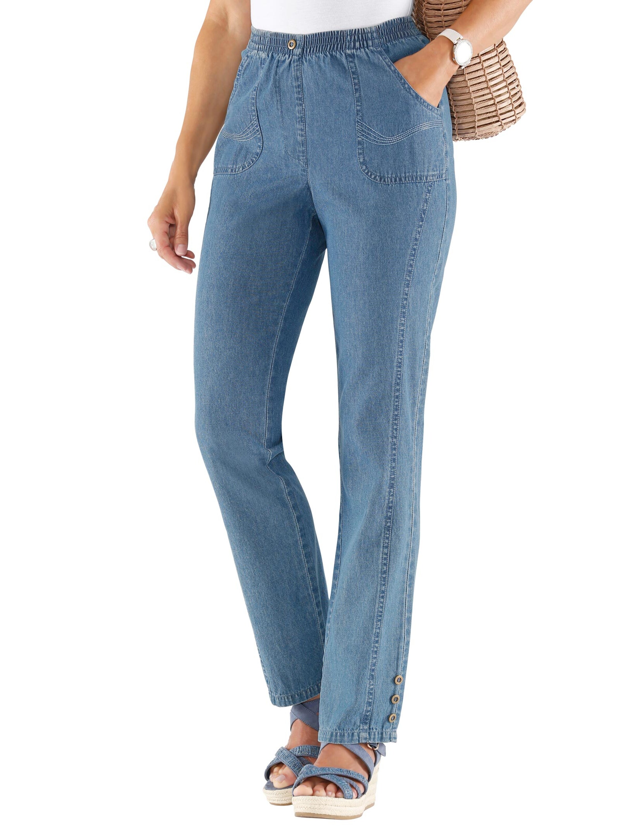 Jeans - blue-stone-washed