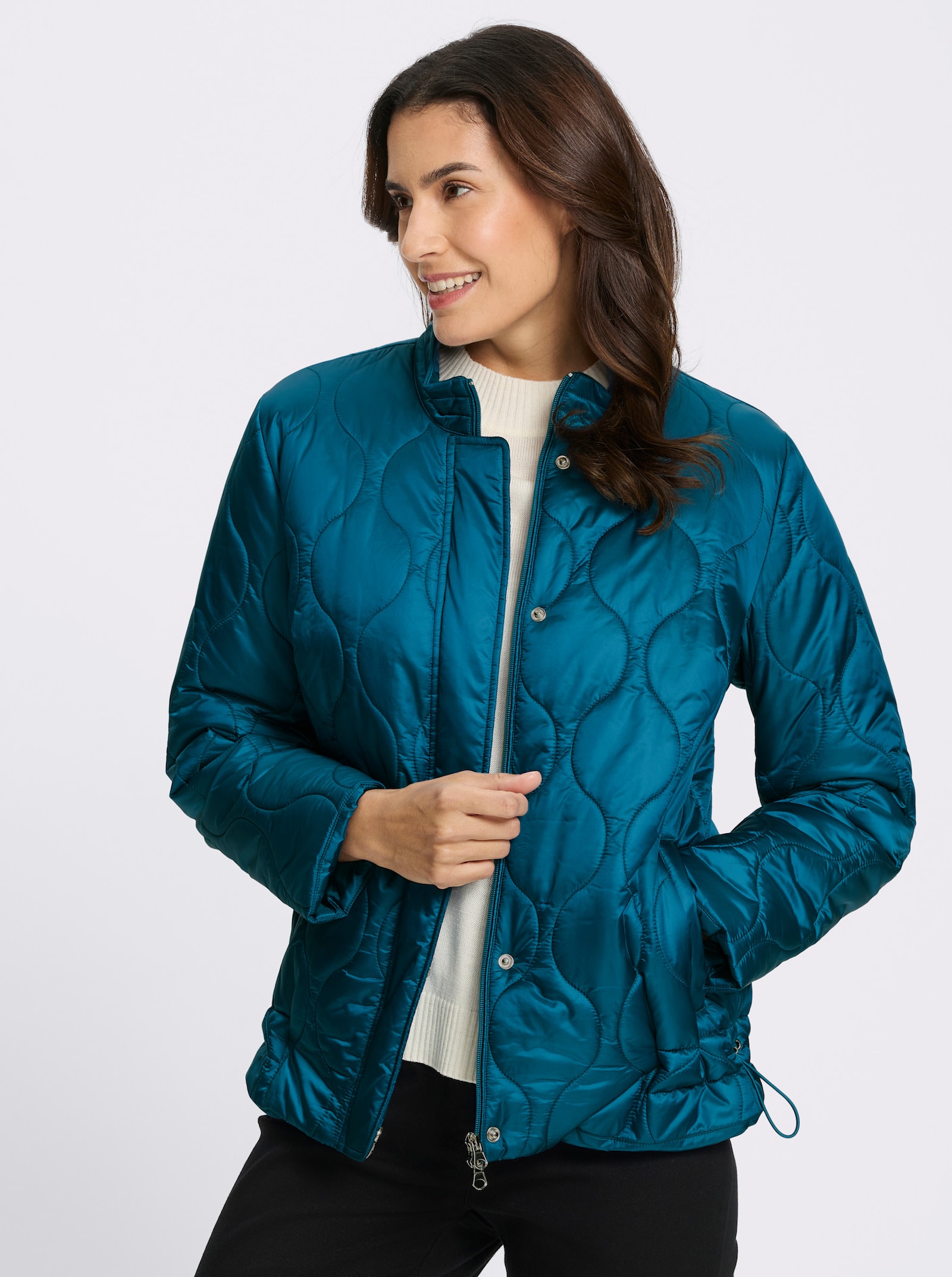 Steppjacke mit 1 Innentasche - topas