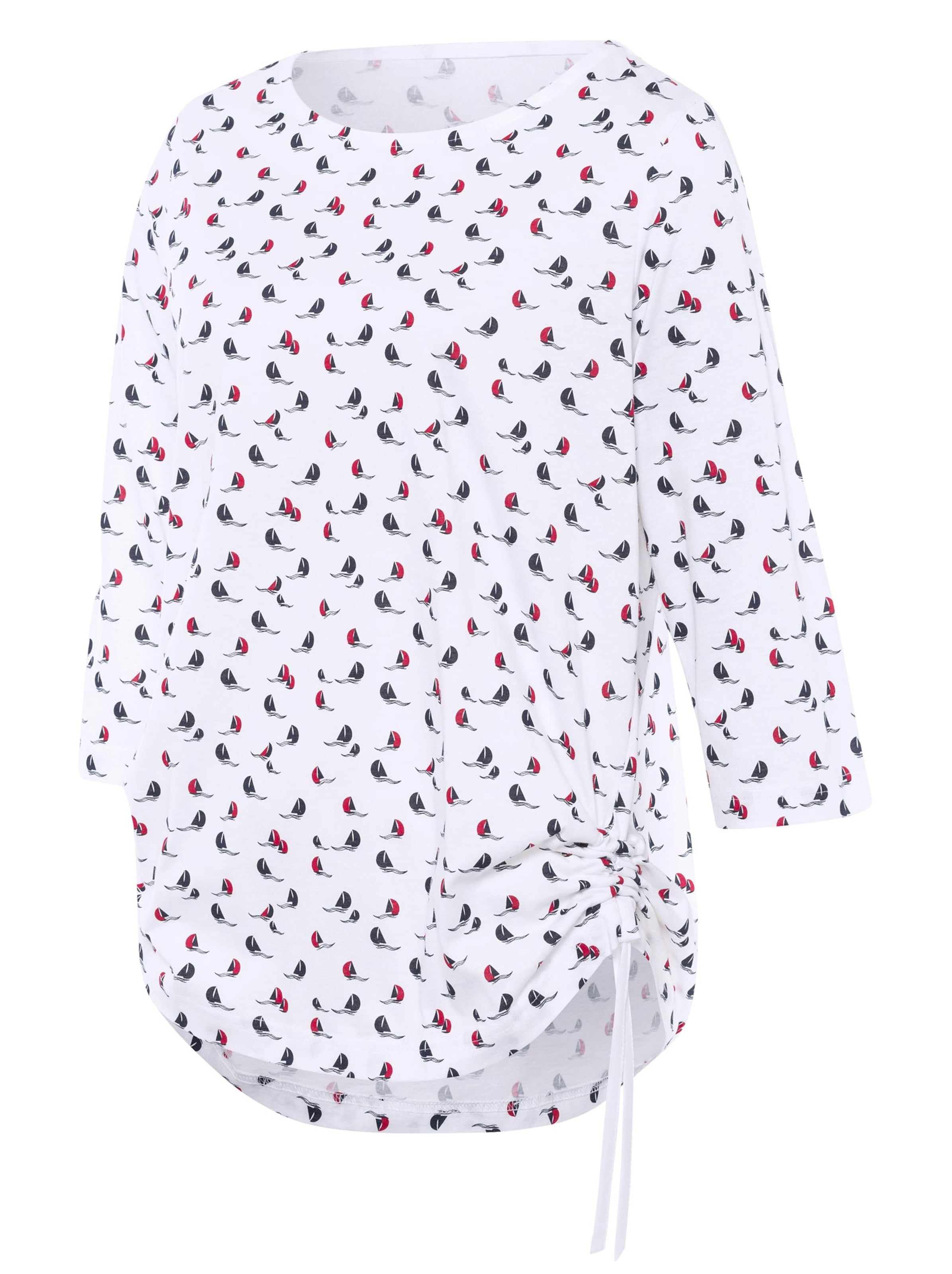 Shirt - weiß-gemustert