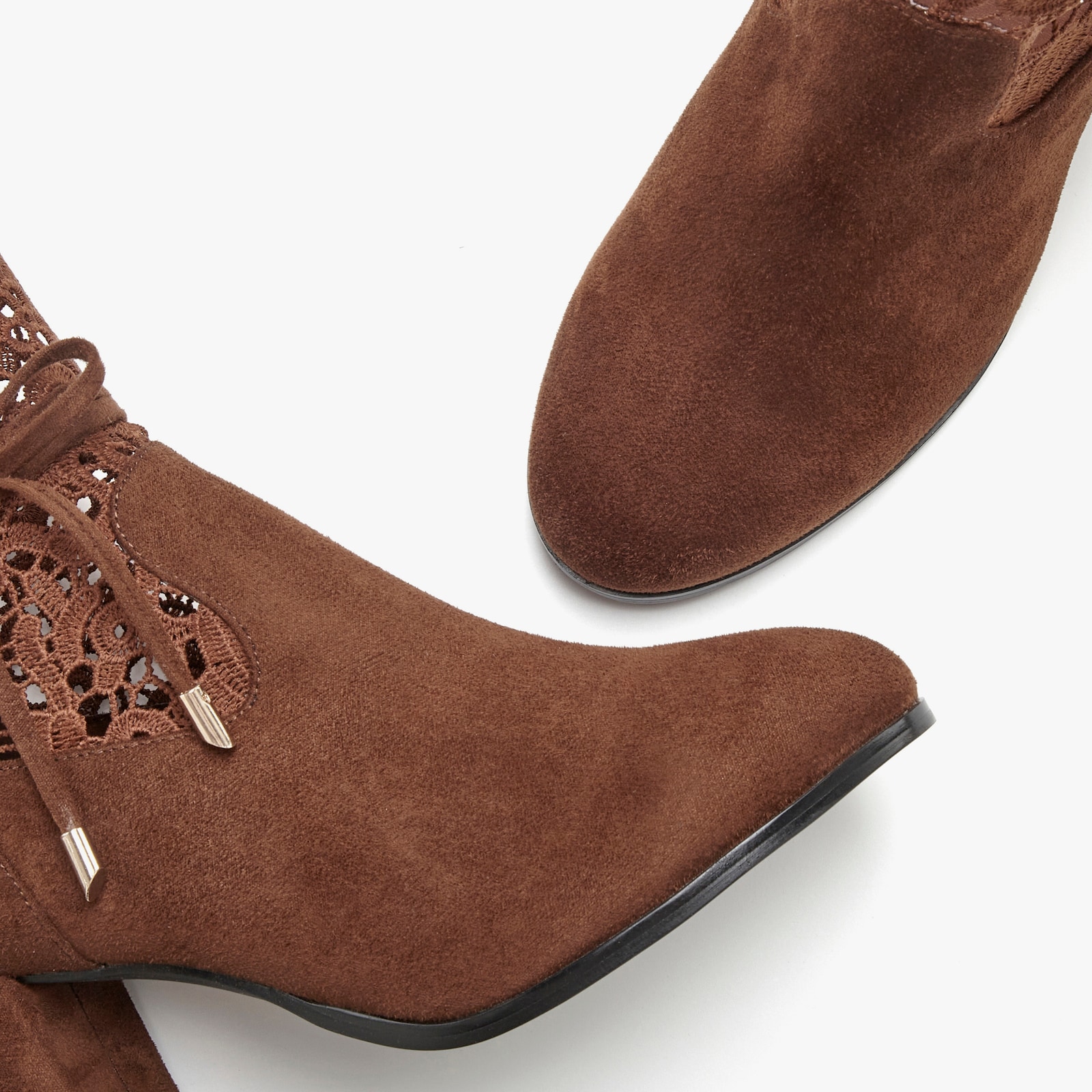 LASCANA High-Heel-Stiefelette - dunkelbraun