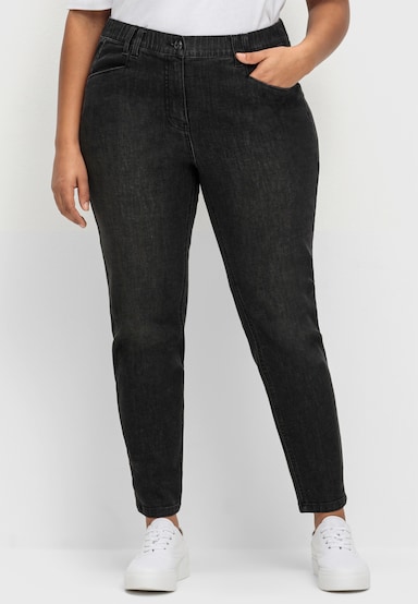 sheego Jeans - black denim