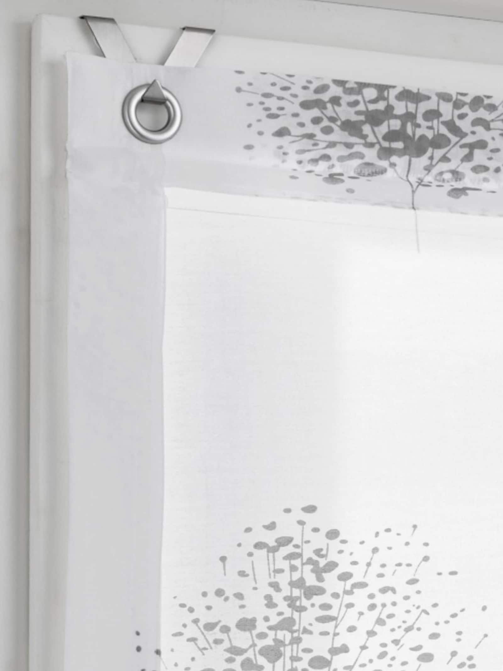 heine home Raffrollo - anthrazit-weiß