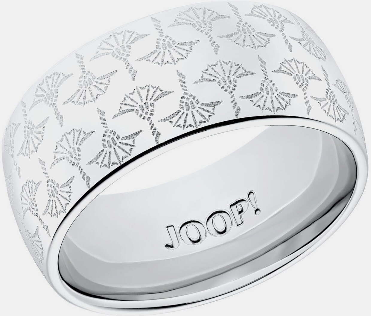 JOOP! Fingerring - edelstahlfarben