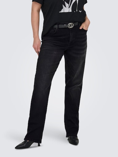ONLY CARMAKOMA High-waist-Jeans - washed black