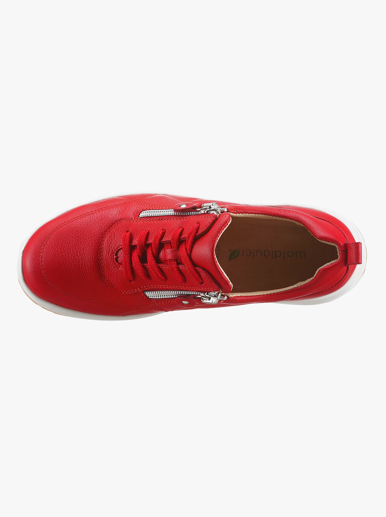 Waldläufer Chaussures à lacets - rouge