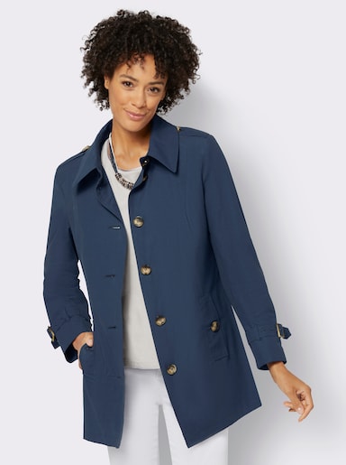 Veste trench - bleu foncé