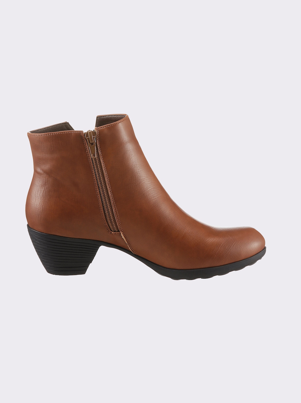 Andrea Conti Stiefelette - cognac