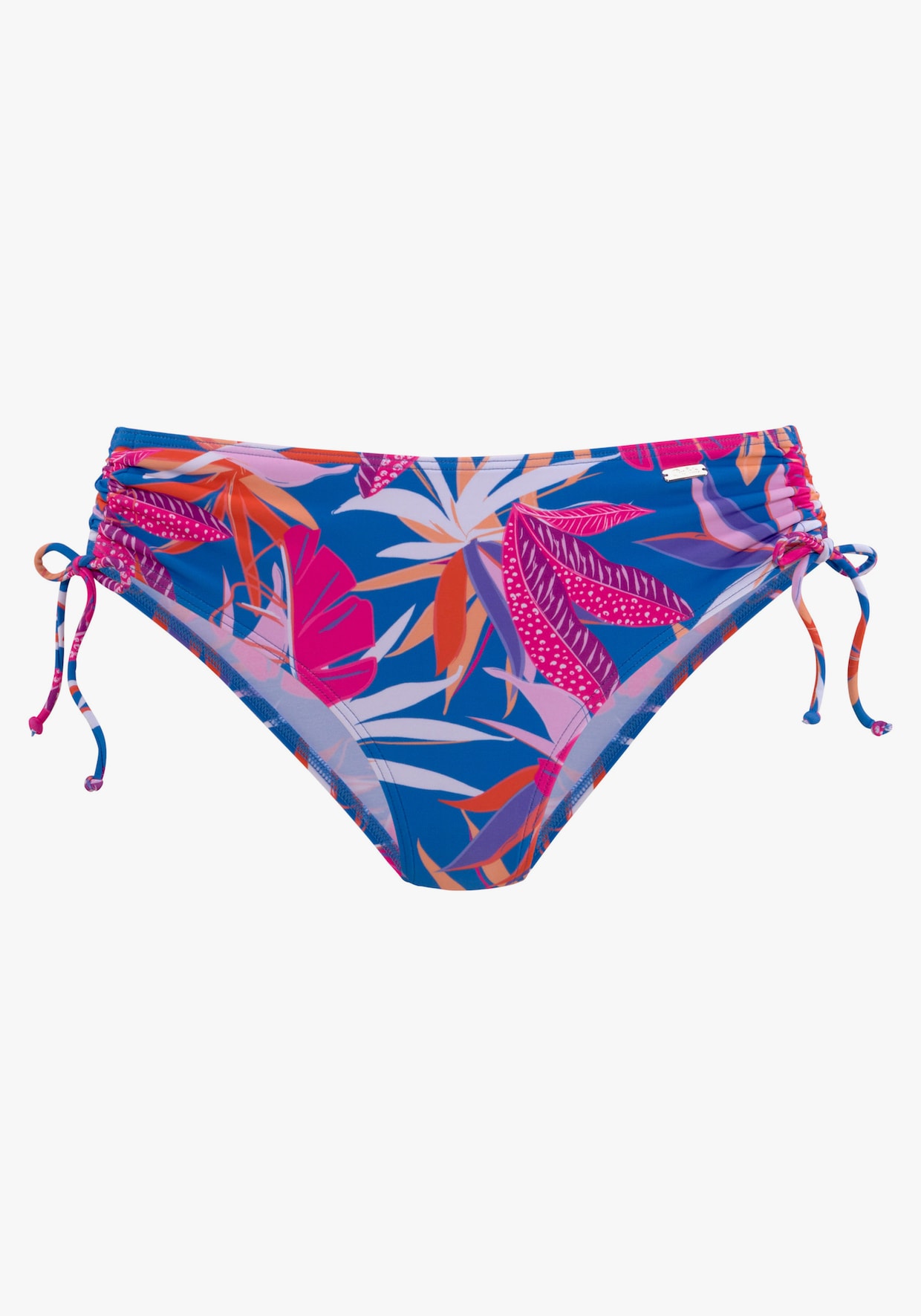 Buffalo Bas de maillot de bain - bleu-rose imprimé