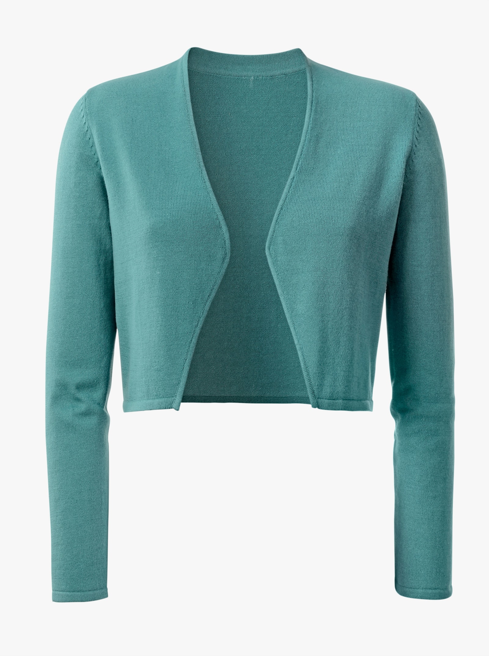 Bolero Feinstrick-Qualität, verschlusslos - ozean