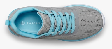 LASCANA Sneaker - grau/hellblau