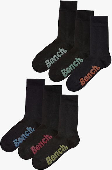 Bench. Chaussettes - noir