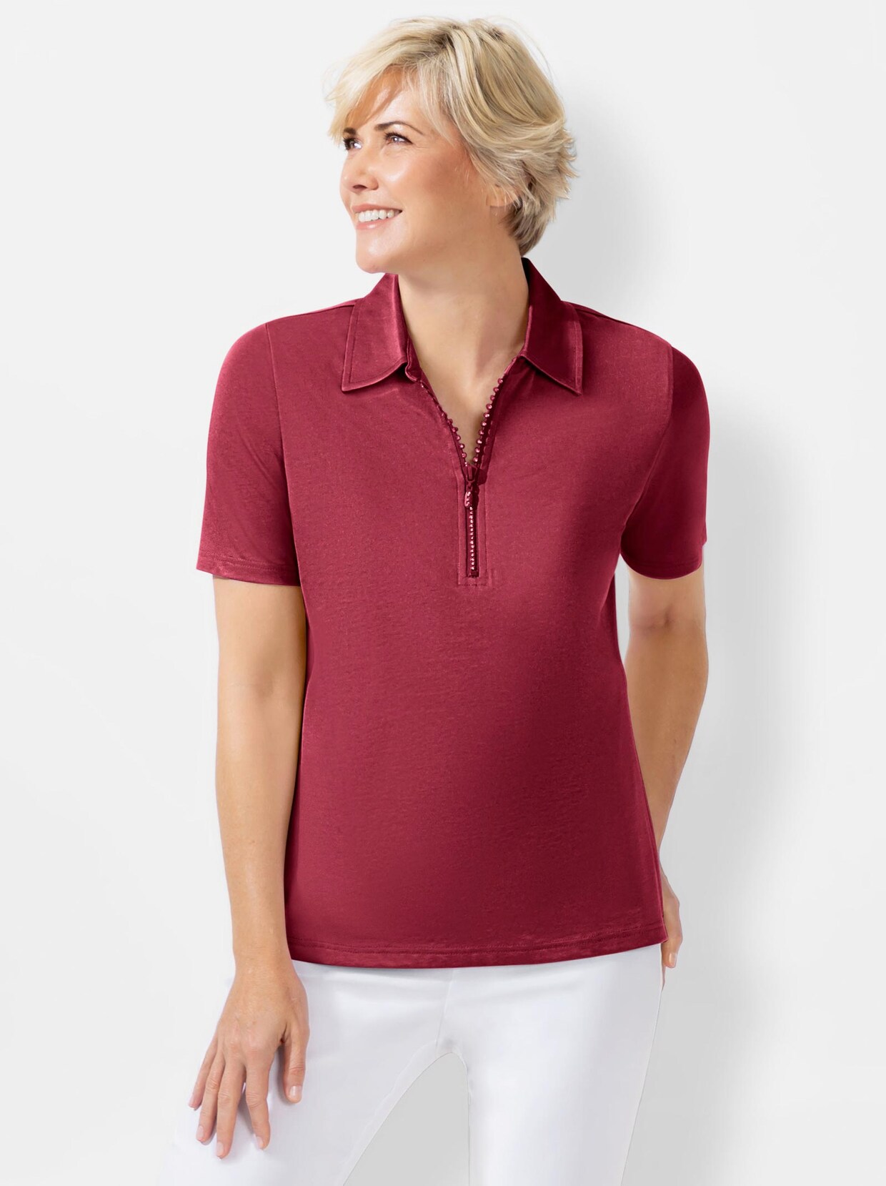 Poloshirt - kirsche