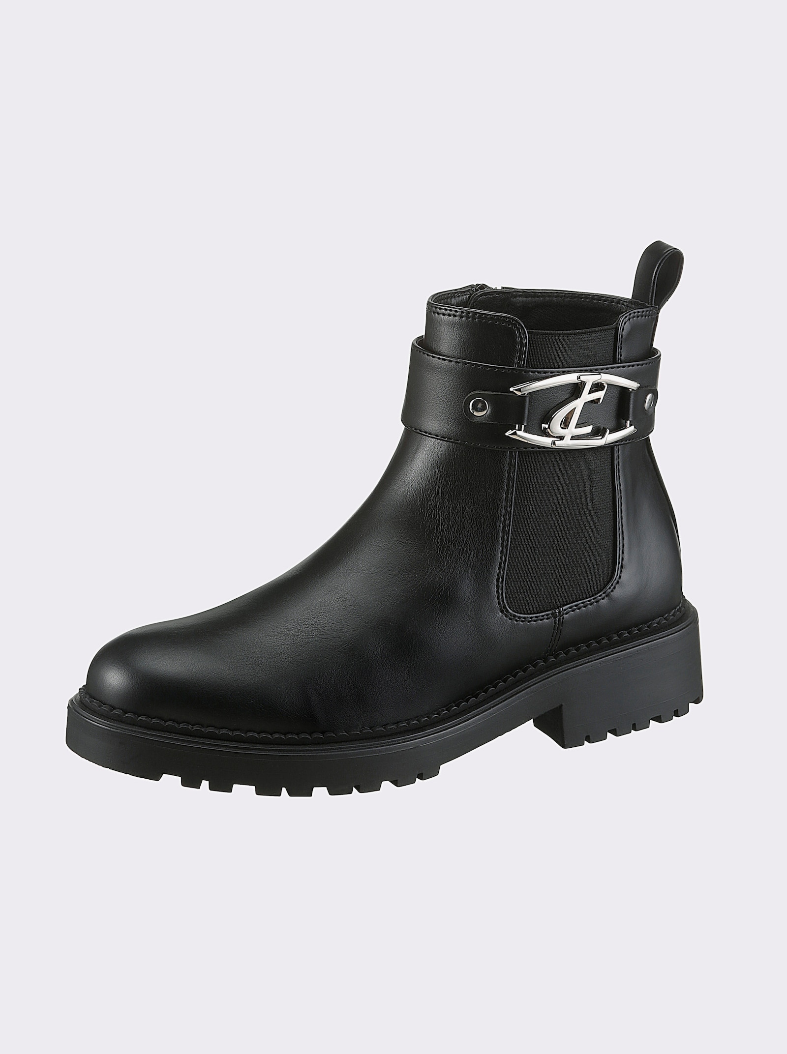 heine Stiefelette - schwarz
