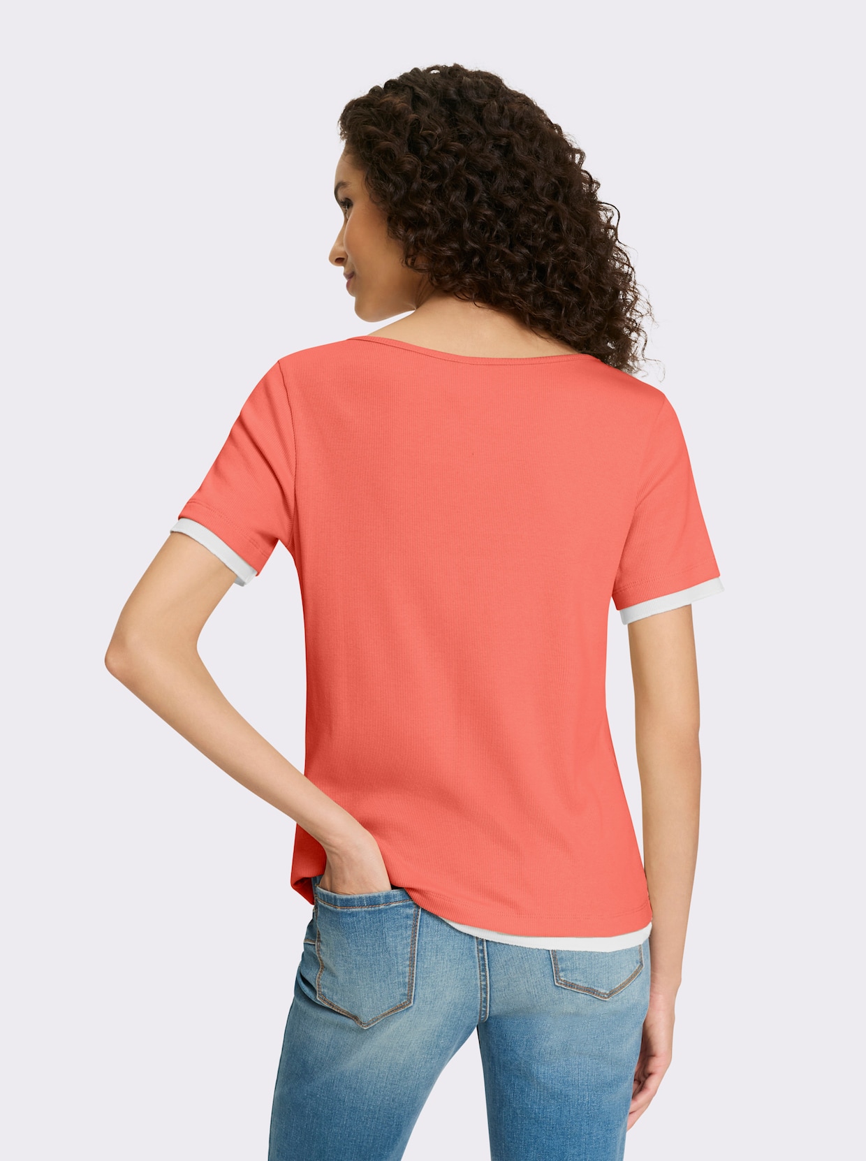 heine Shirt - koralle