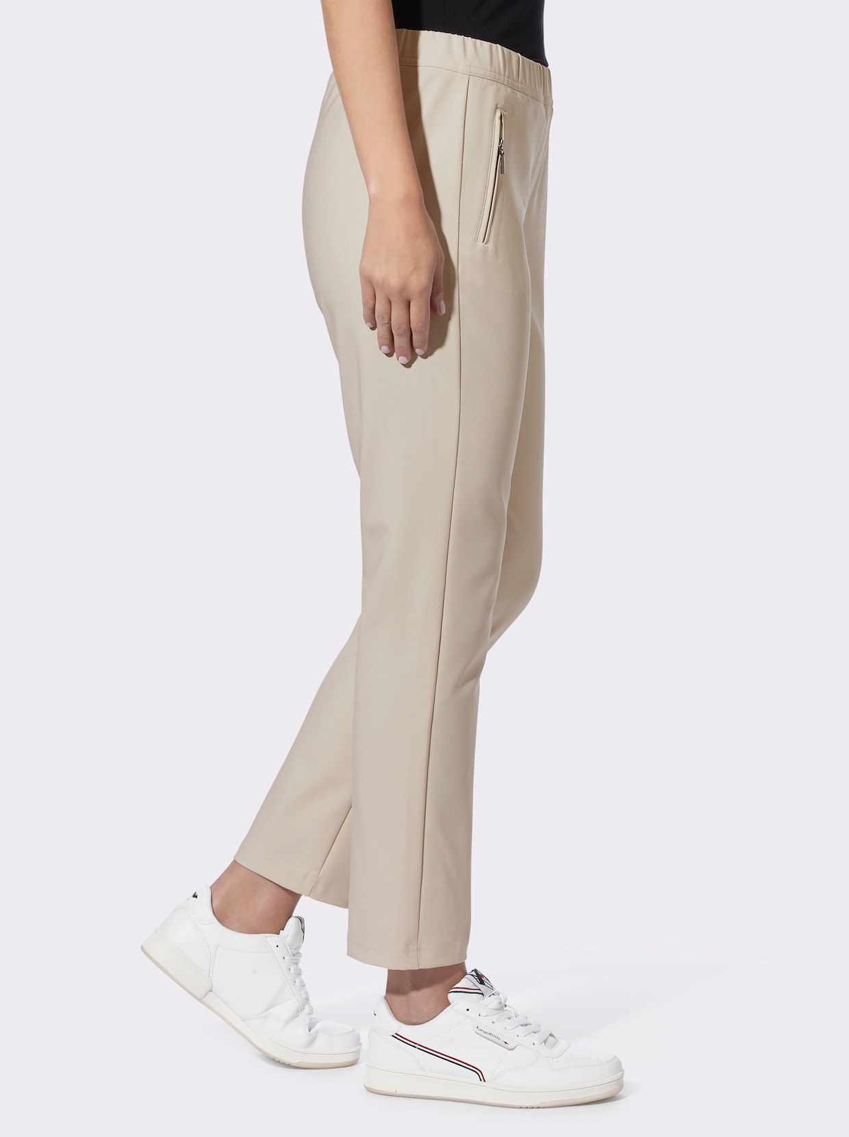 heine comfortbroek - ivoorkleur