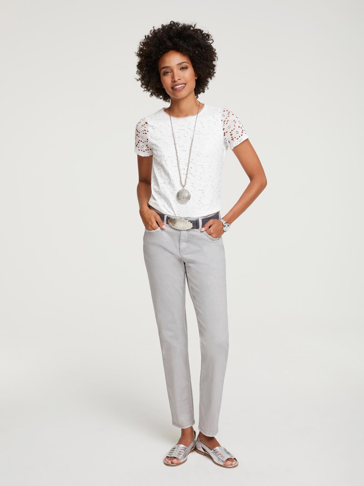 Linea Tesini Shirt - ecru