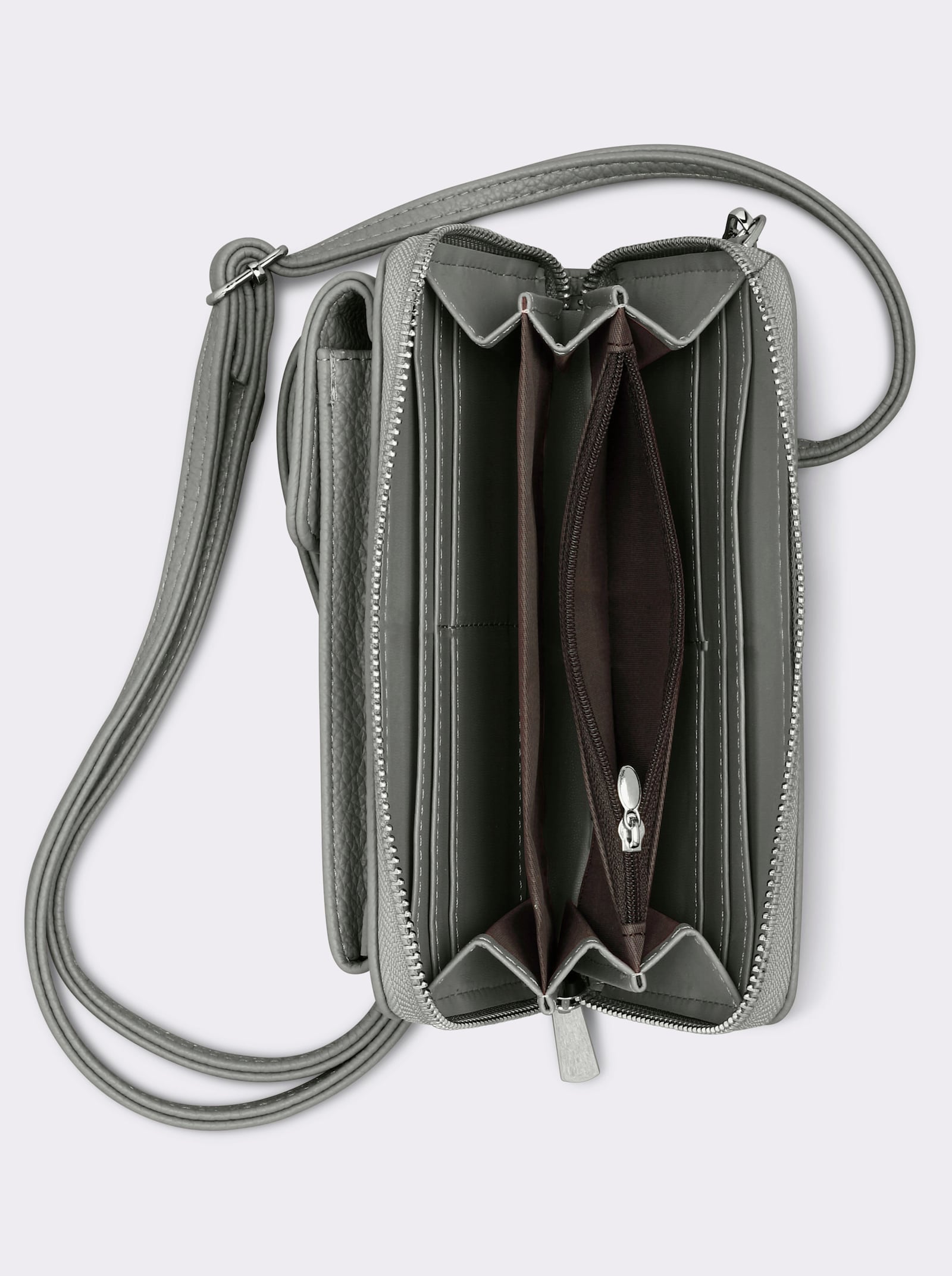 heine Handy-Tasche - hellgrau