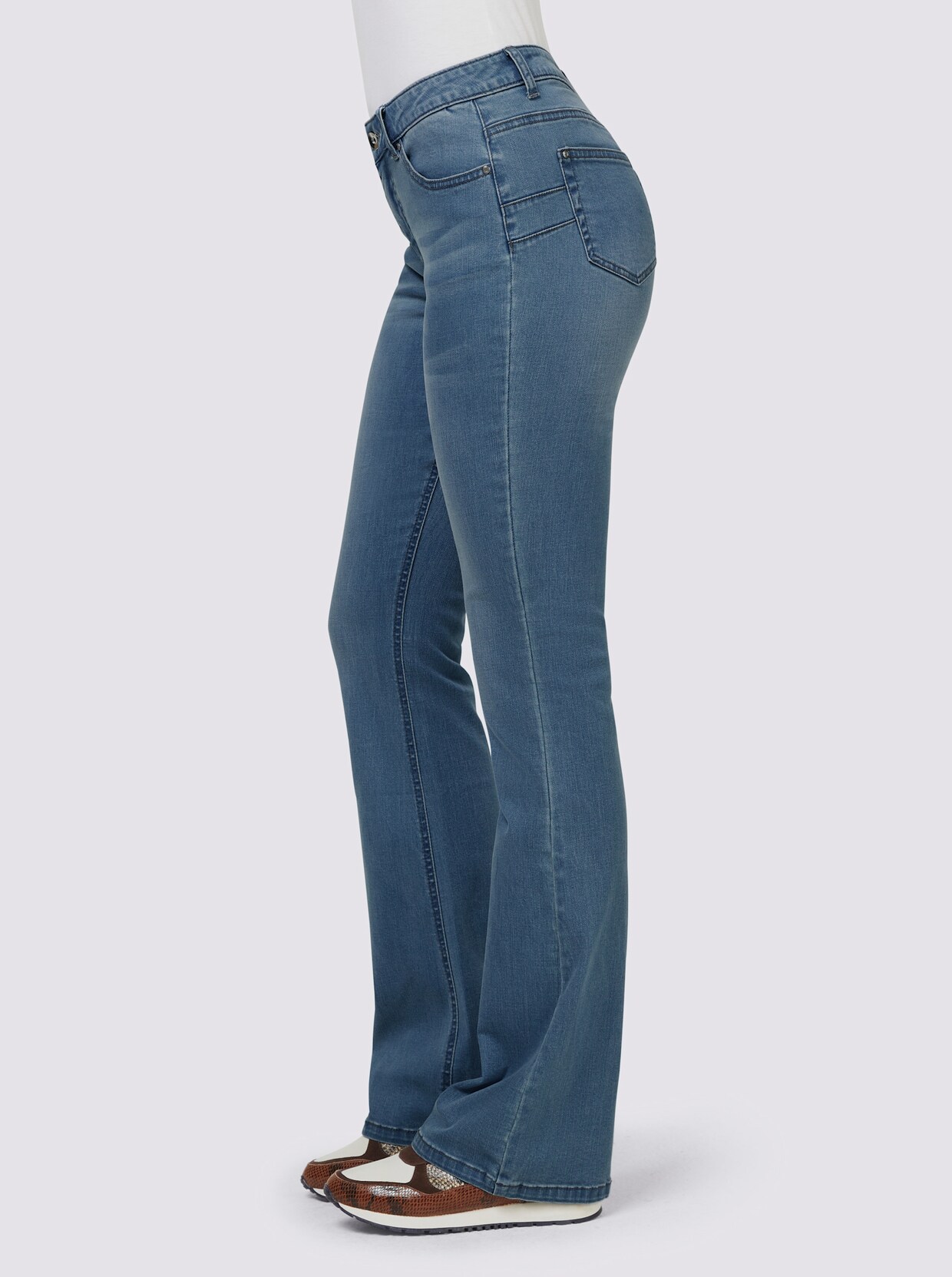 heine Push-up-Jeans - blue-bleached