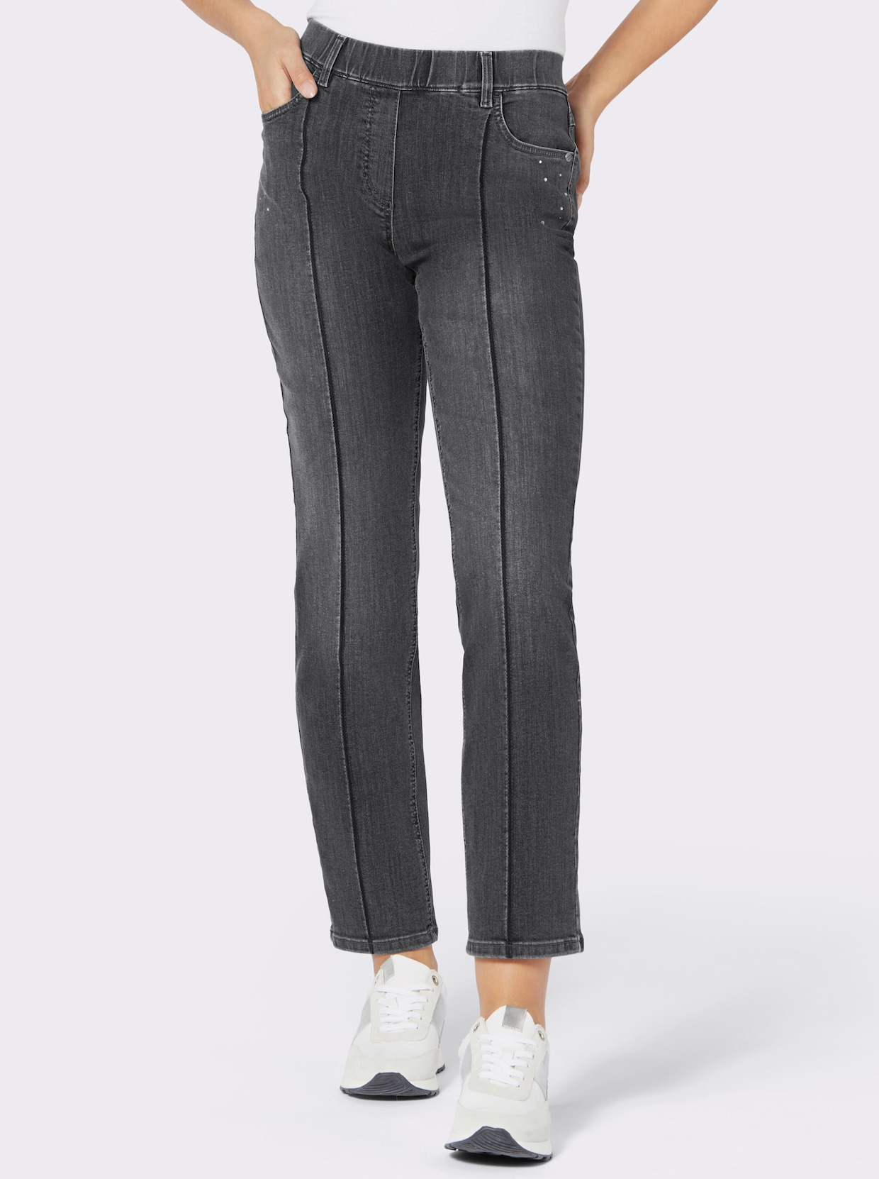 Ascari Edel-Jeans - grey denim
